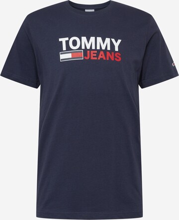 TOMMY HILFIGER - Camisa em azul: frente