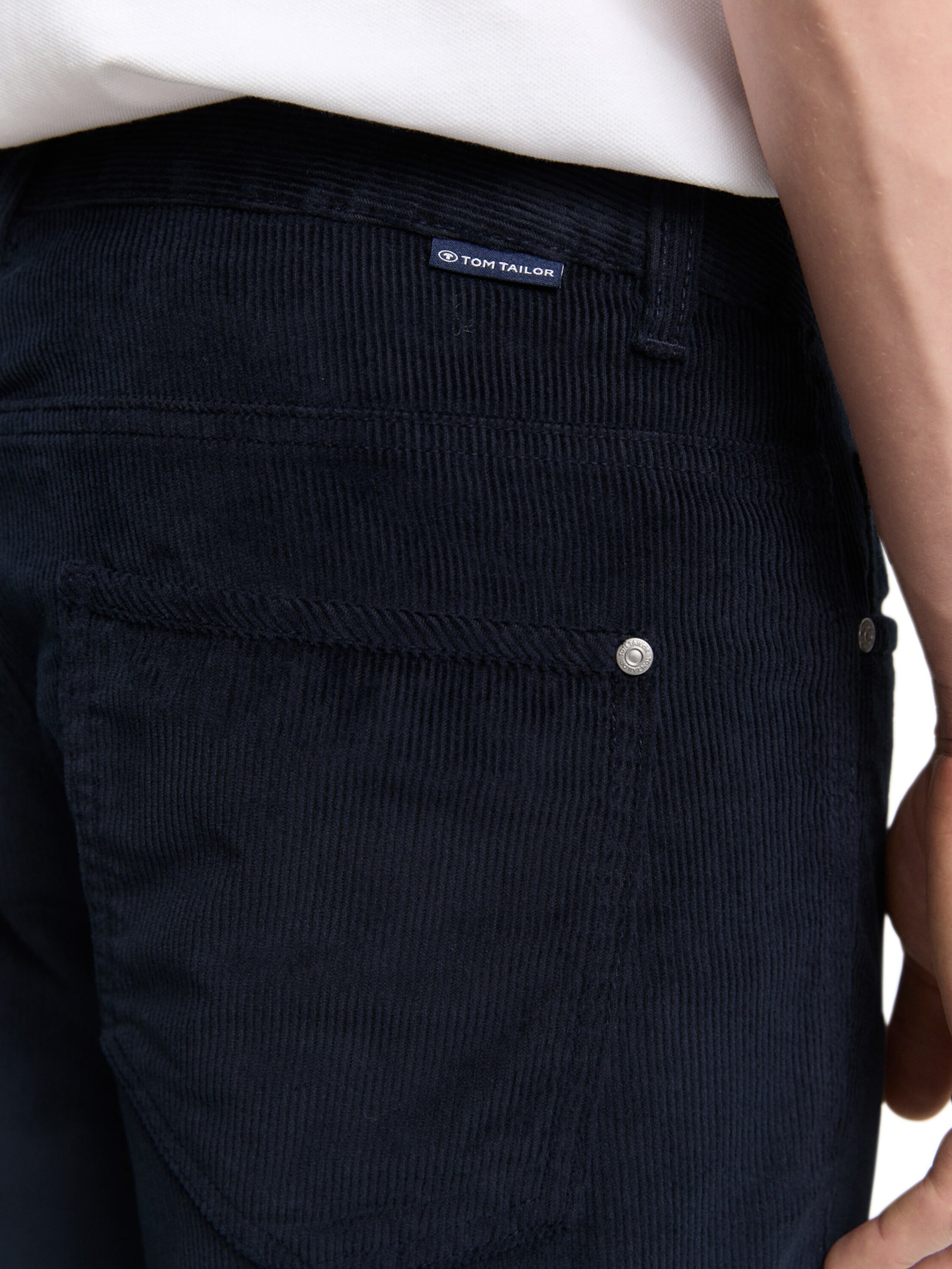 TOM TAILOR Обычный Брюки-чинос 'Marvin' в Синий