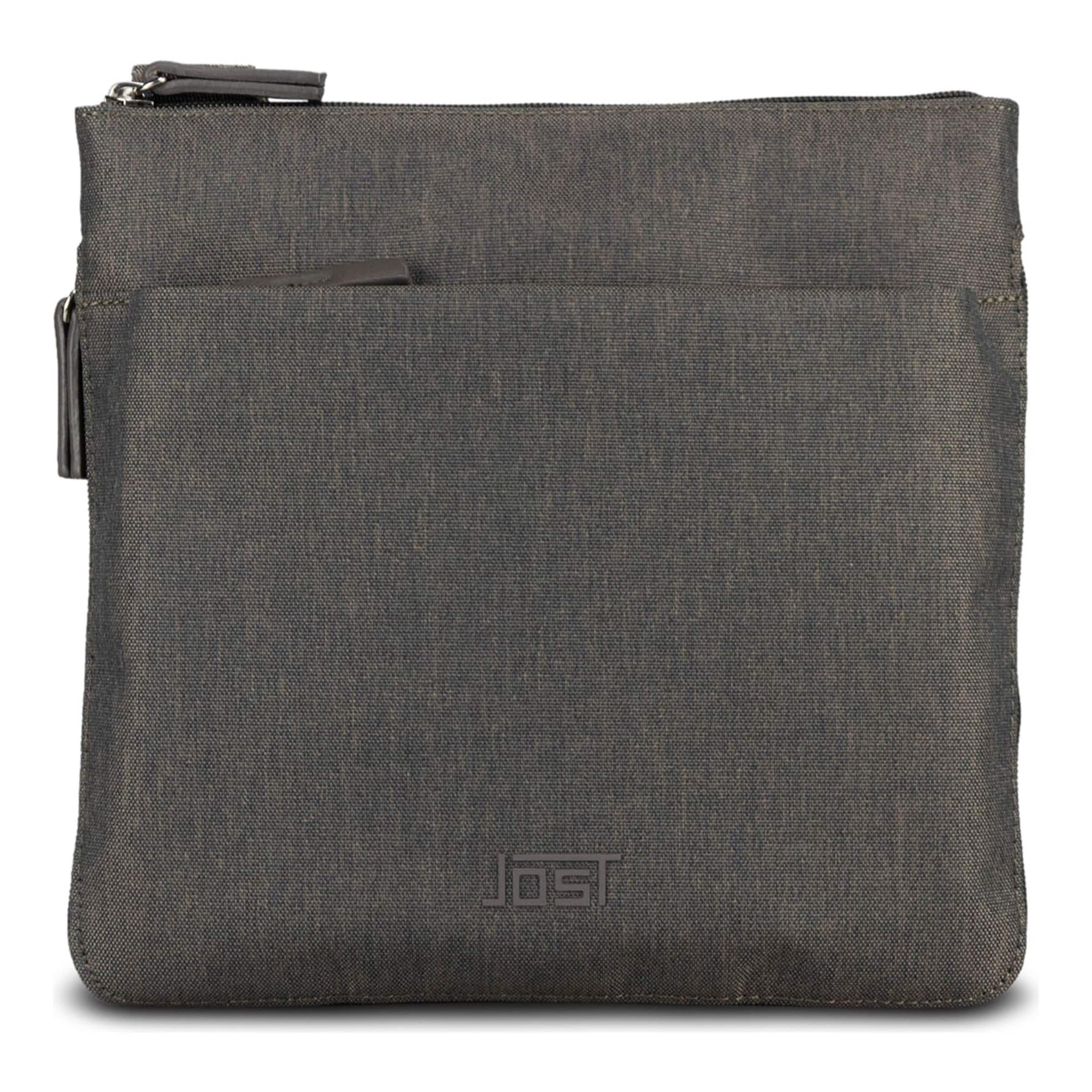 Borsa a tracolla di JOST in grigio: frontale