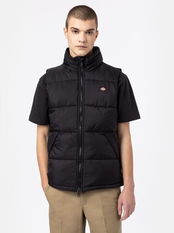 DICKIES Vest 'Waldenburg' i svart: forside