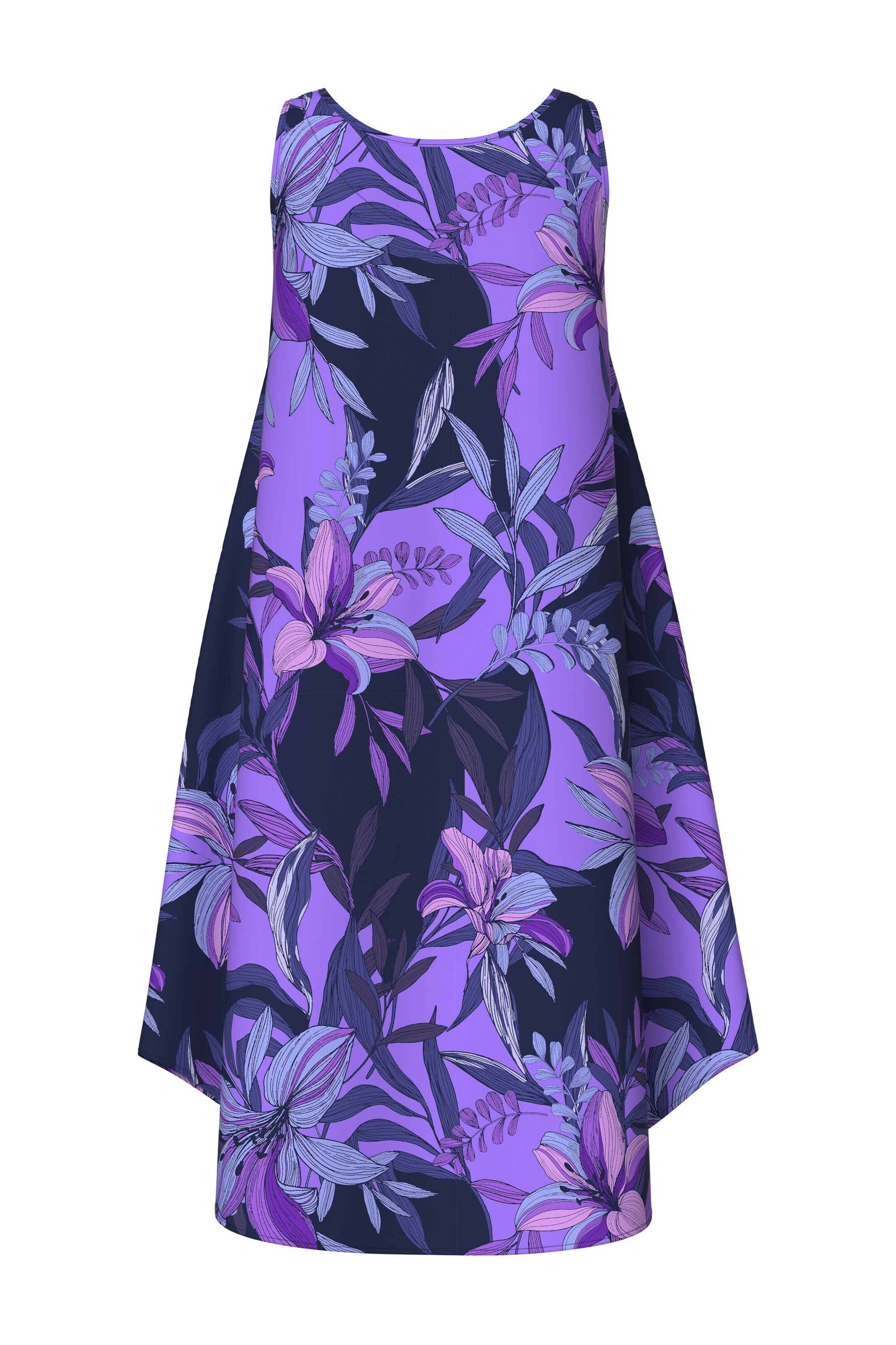 Ulla Popken Dress in Purple