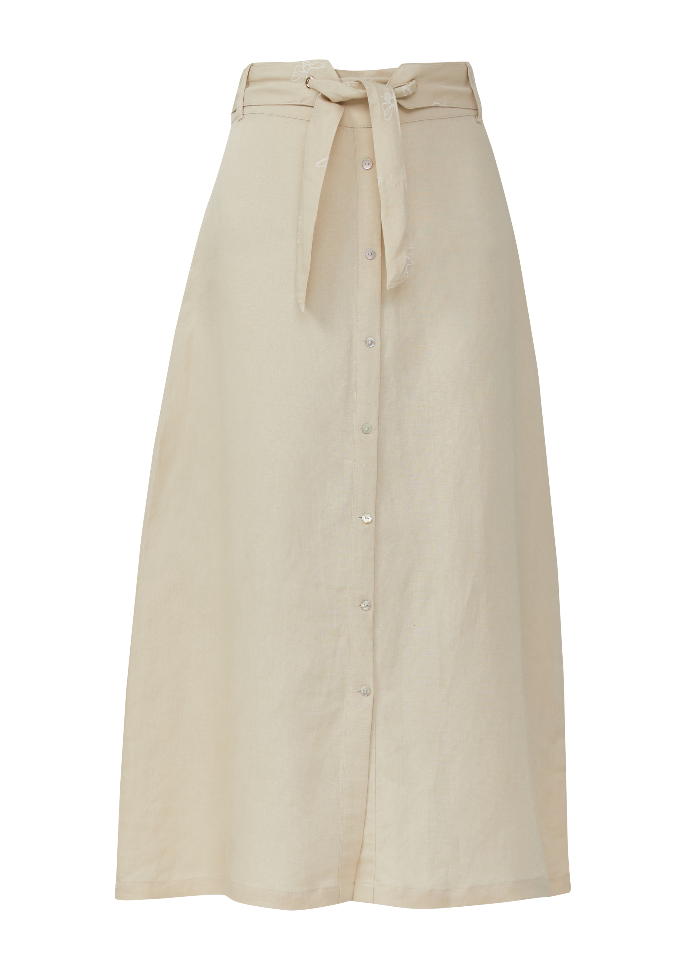 s.Oliver BLACK LABEL Rok in Beige: voorkant