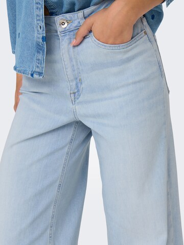 ONLY Wide leg Jeans 'ONLMadison' in Blauw