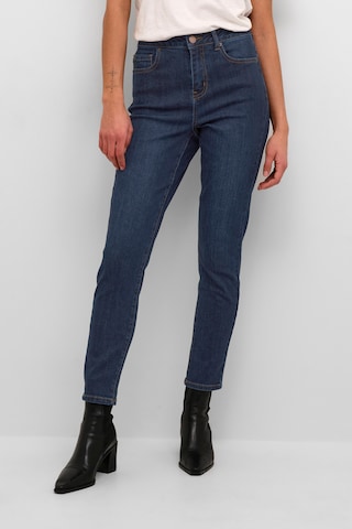 Kaffe Slimfit Jeans 'Sinem' in Blauw