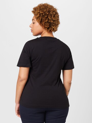 Calvin Klein Jeans Curve T-Shirt in Schwarz