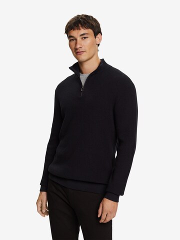 ESPRIT Sweater in Black: front