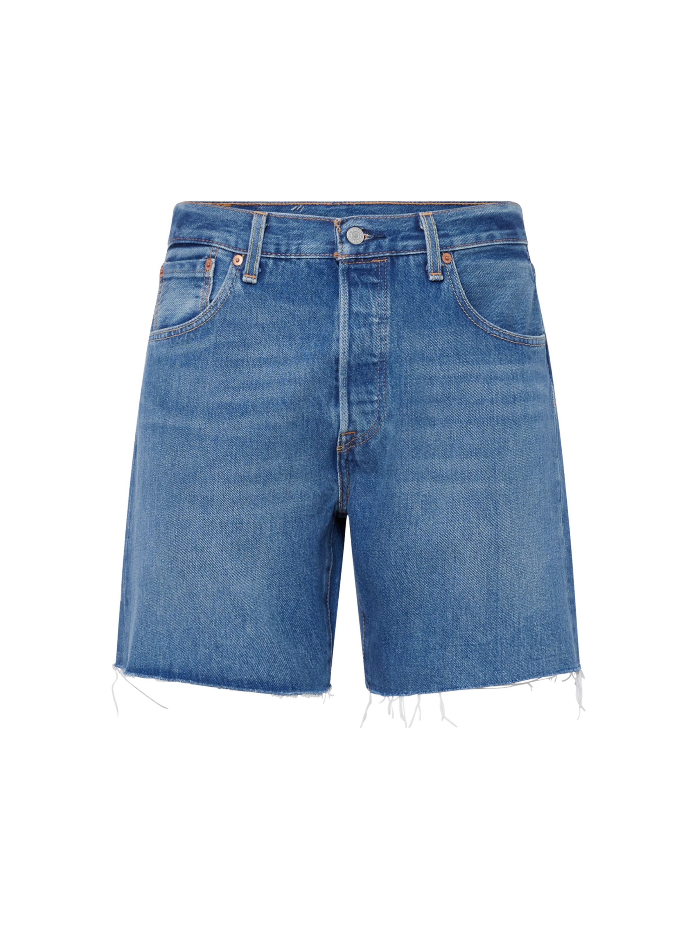 LEVI'S ® Regular Jeans '501  93 Shorts' in Blau: Vorderseite