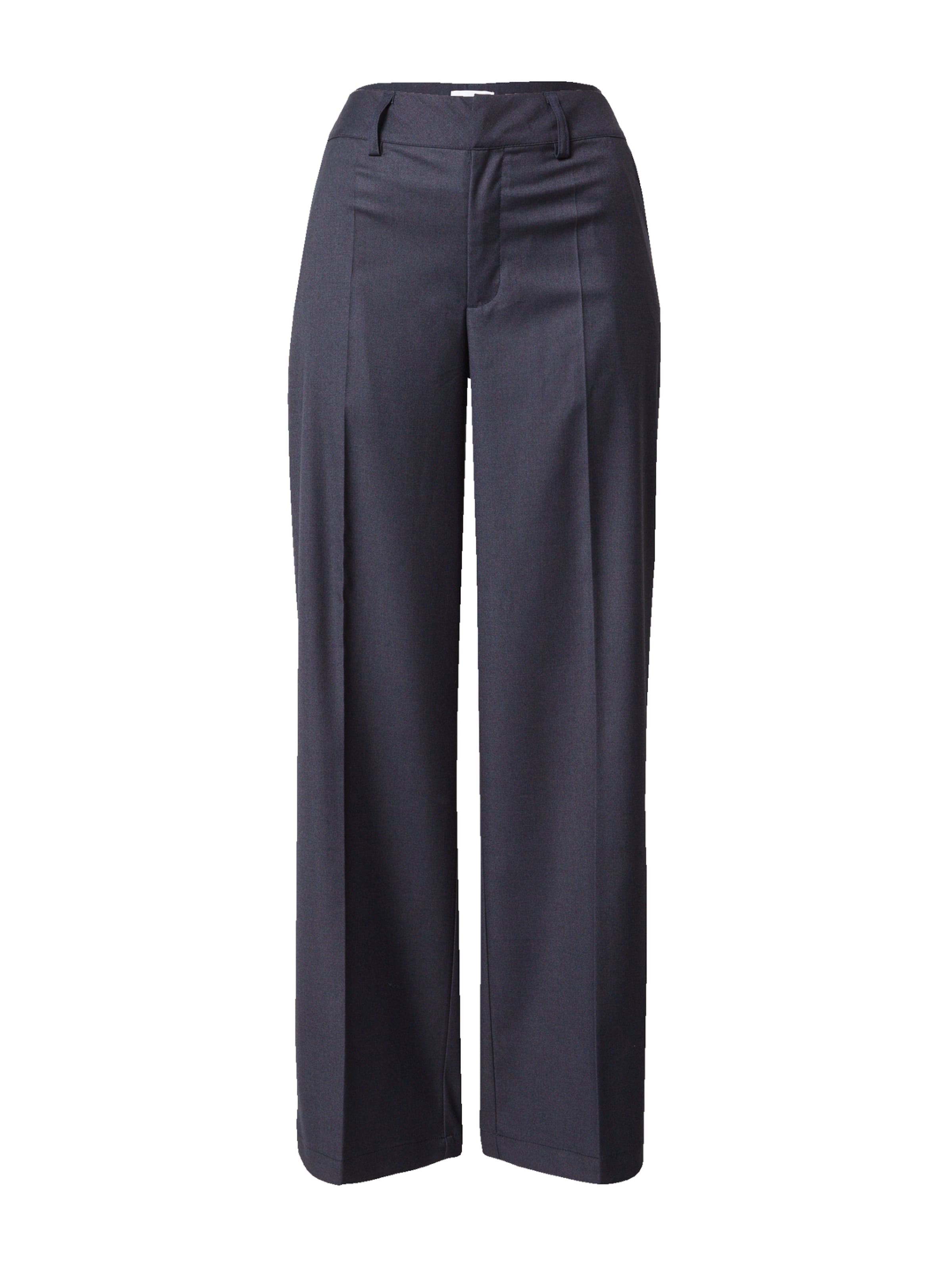 Wide Leg Pantalon à plis 'Dion' Bella x ABOUT YOU en bleu : devant