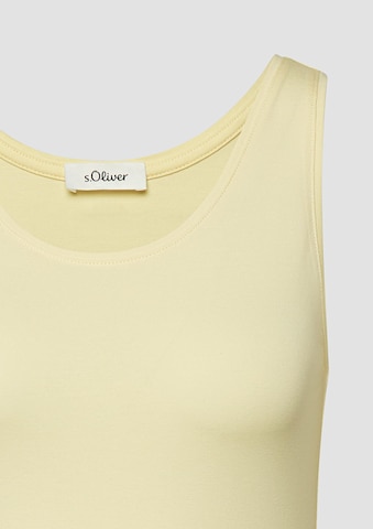 T-shirt s.Oliver en jaune