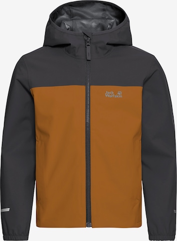 JACK WOLFSKIN Outdoor jacket in Brown: front