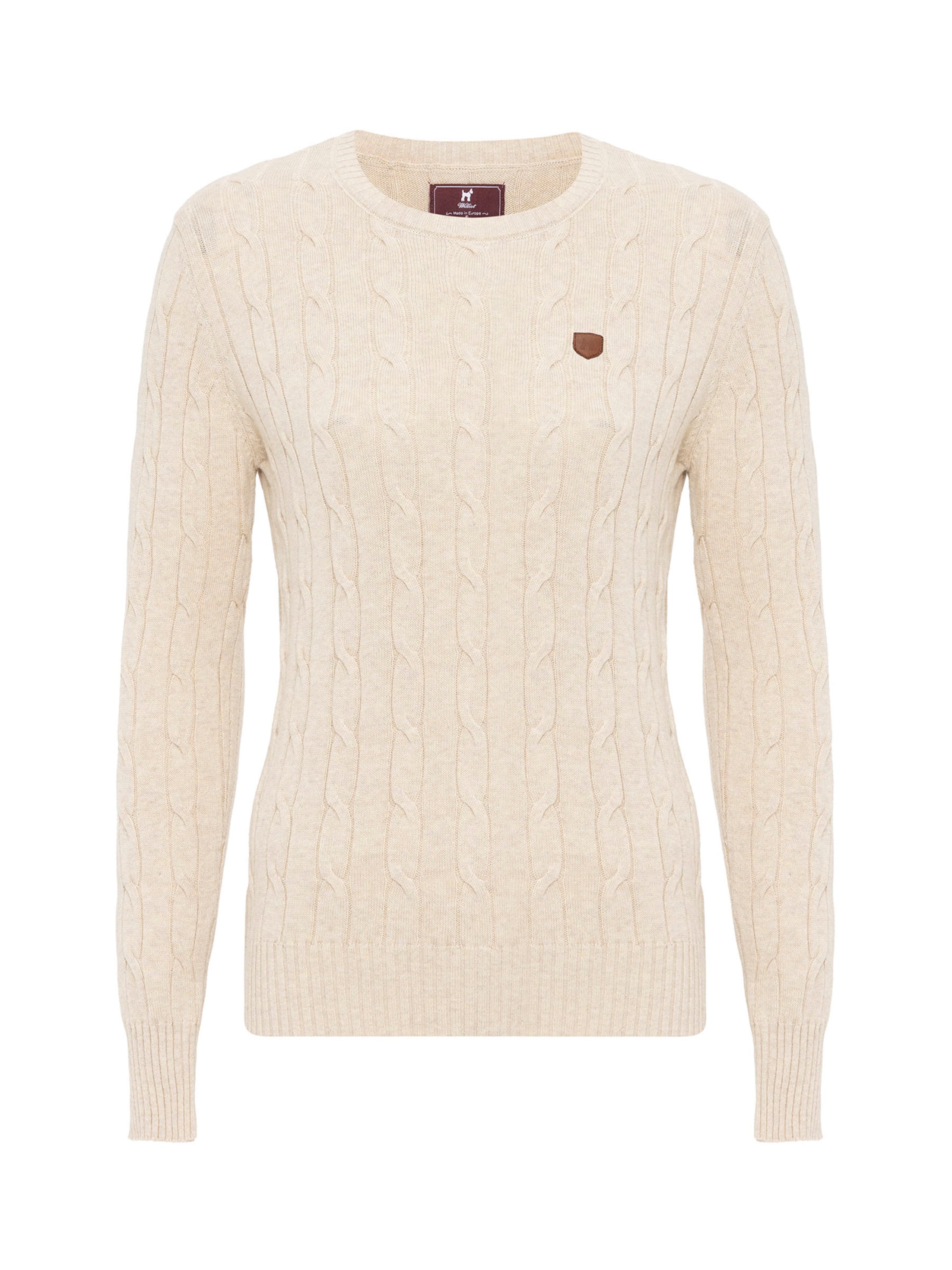 smėlio Williot Megztinis 'Fuerteventura': priekis