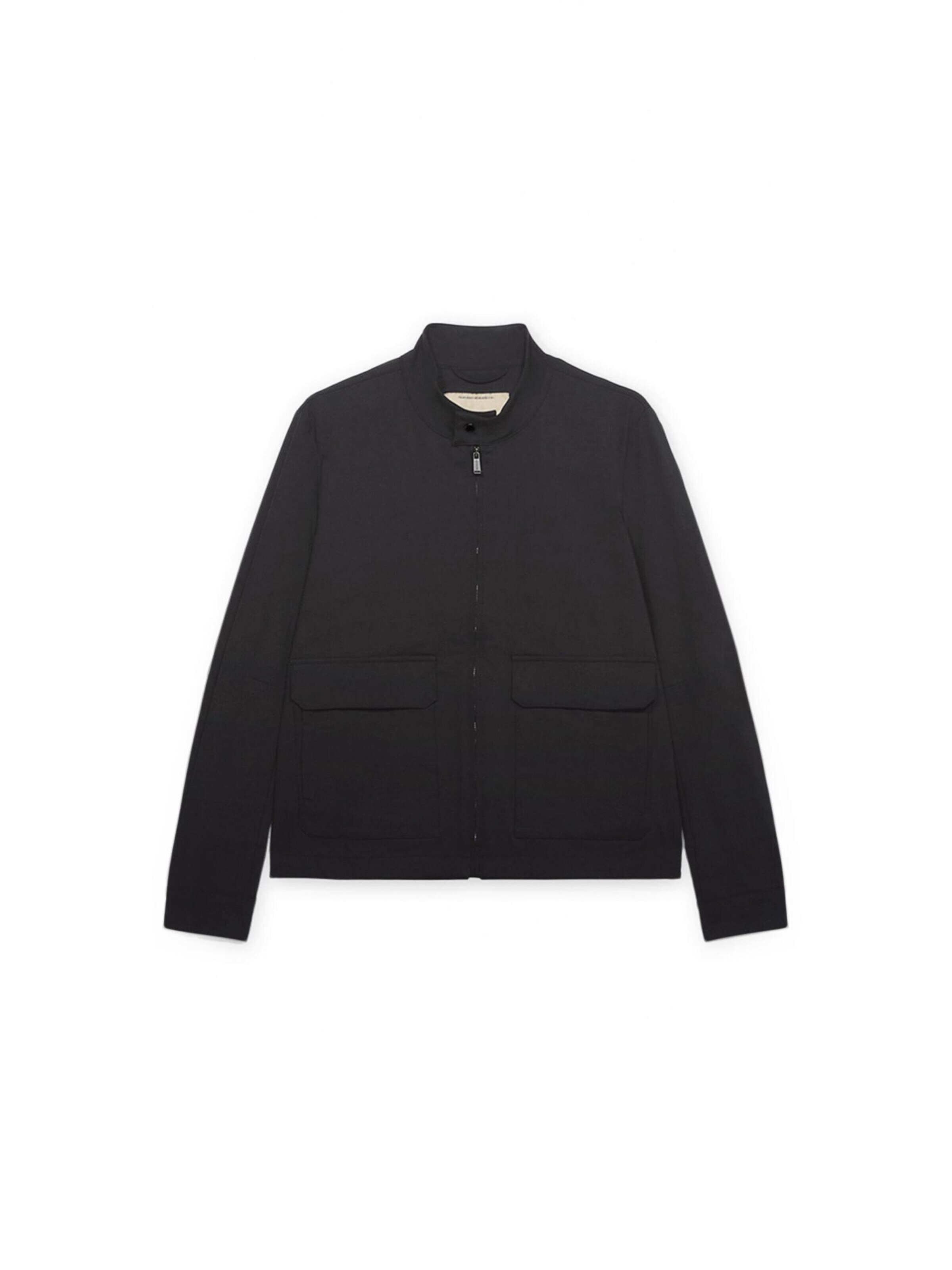 Manteau d’hiver Trussardi en noir : devant