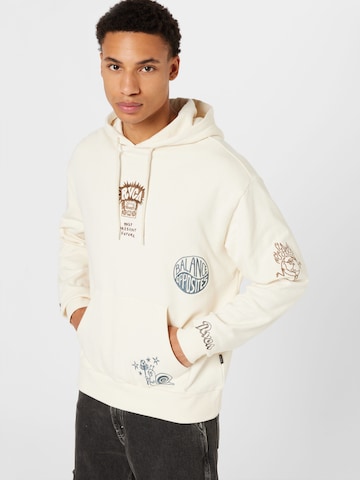 RVCA Sweatshirt 'SCORCHED' in Wit