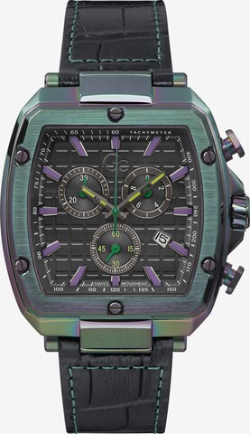 Gc Analoog horloge ' Gc Spirit Tonneau ' in Zwart: voorkant