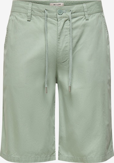 31-32 dydžio „Chino“ stiliaus kelnės 'ONSLOC' iš Only & Sons, spalva – mėtų spalva, Prekių apžvalga