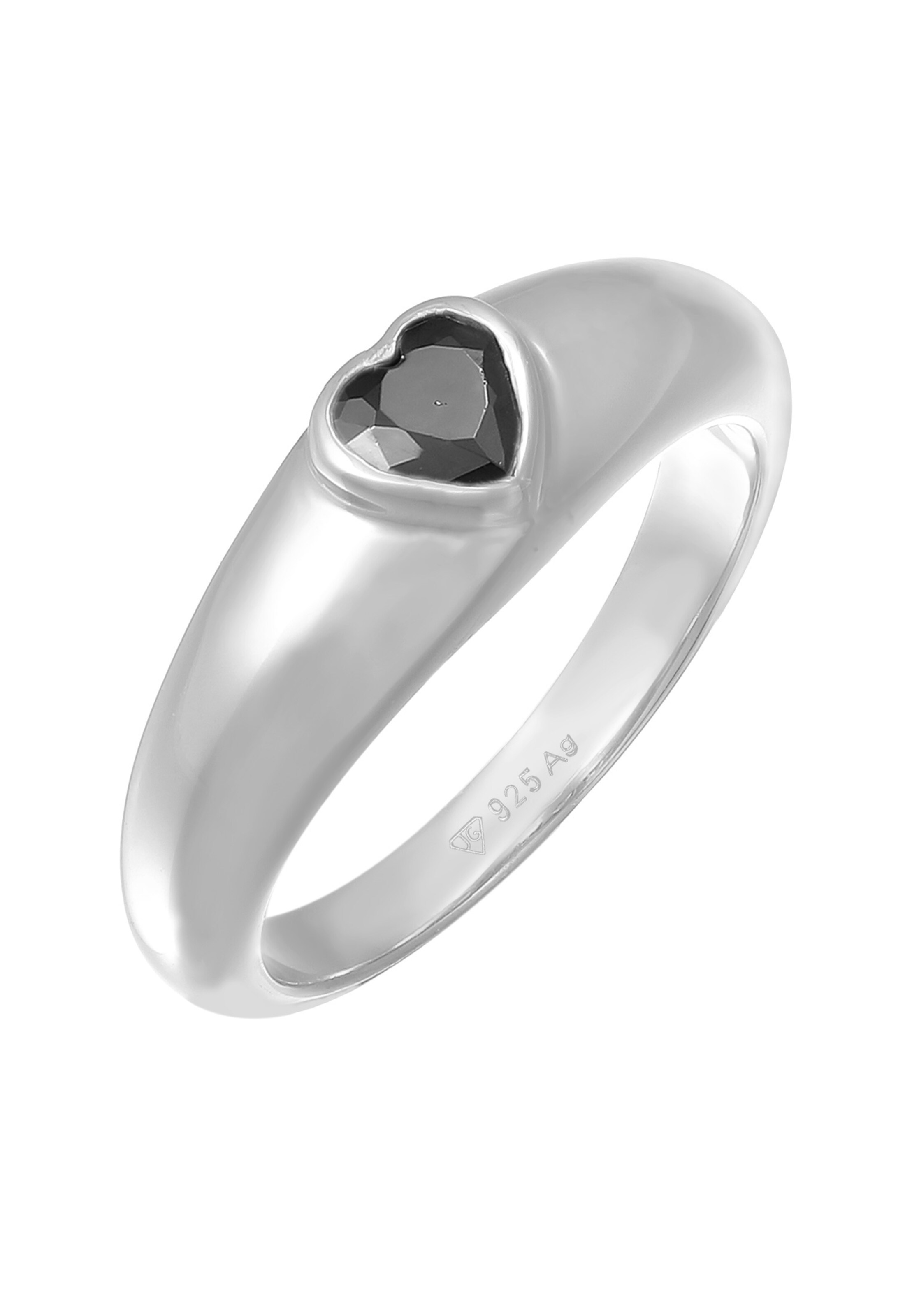Bague 'Herz' ELLI en argent : devant
