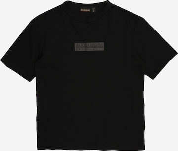 NAPAPIJRI T-shirt i svart: framsida