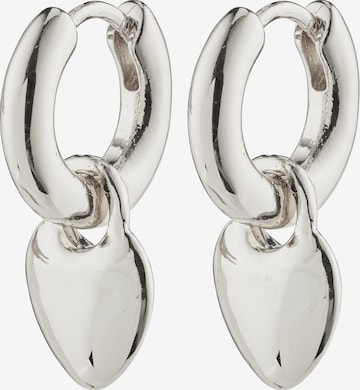 Boucles d'oreilles 'Sophia' Pilgrim en argent : devant