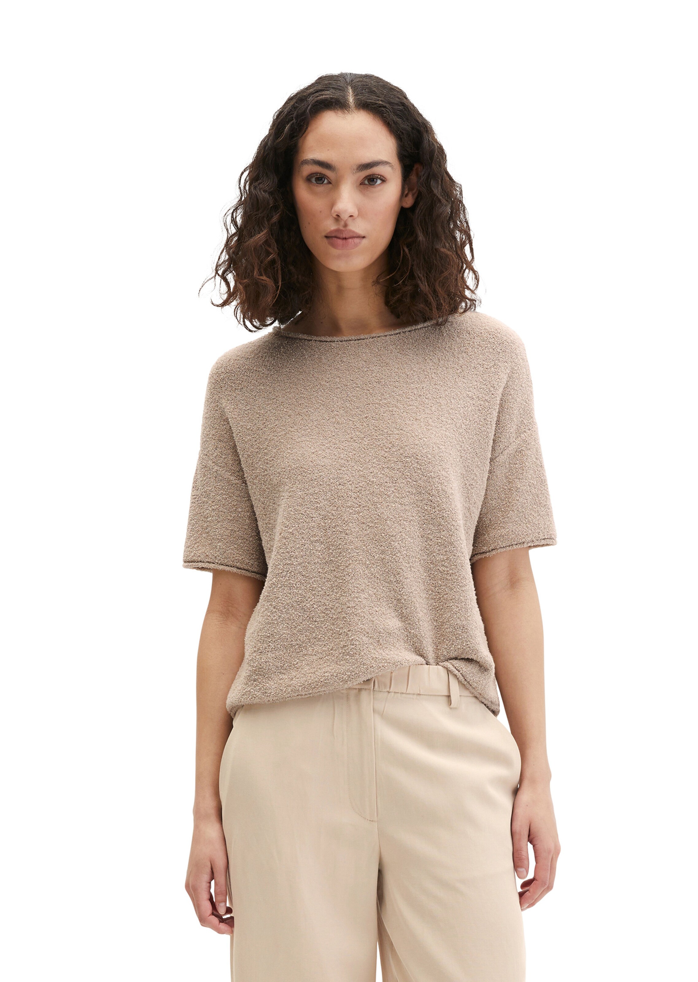 Marc O'Polo Trui in Beige: voorkant