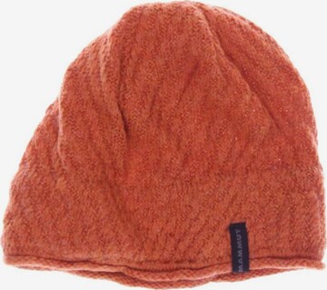 MAMMUT Hat & Cap in One size in Orange: front