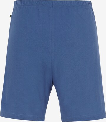 Pantalon de pyjama ' Lord Mycroft ' Charles Colby en bleu : devant