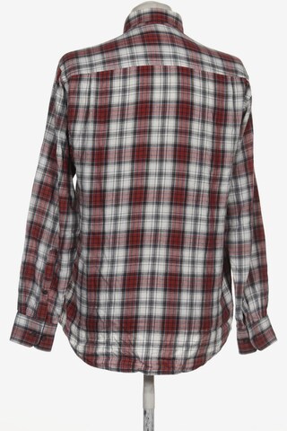 JUPITER Button Up Shirt in M in Red