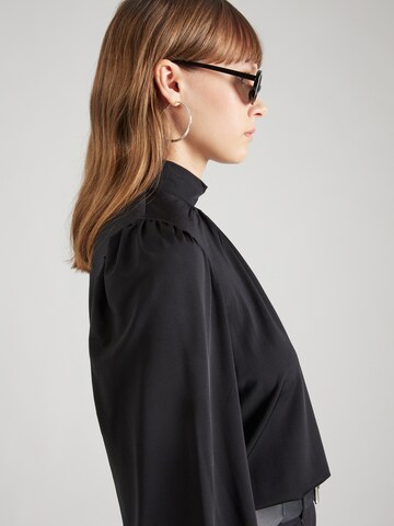 Chemisier 'SLFSaya' SELECTED FEMME en noir