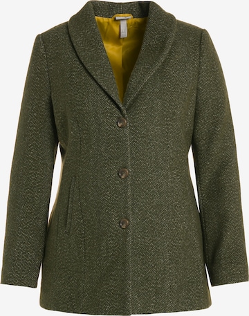 Ulla Popken Blazer in Green: front