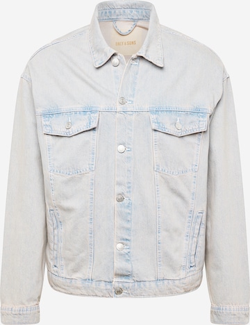 Only & Sons Between-Season Jacket 'RICK' in Blue: front