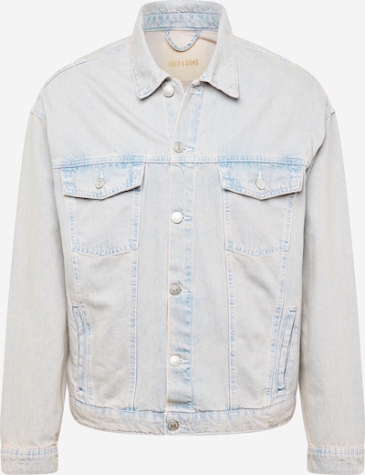 Only & Sons Veste mi-saison 'RICK' en bleu clair, Vue avec produit