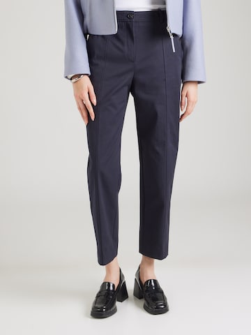 Regular Pantalon chino 'Tecarino1' BOSS en bleu : devant