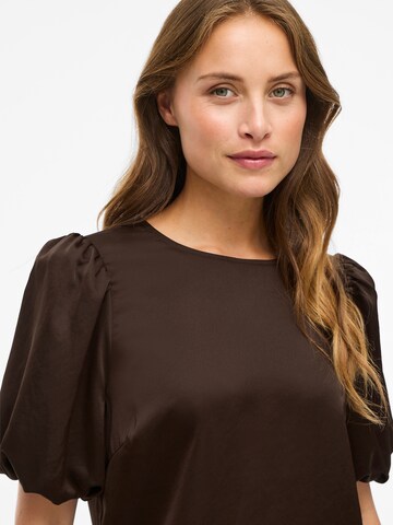 VILA Blouse 'VIEllette' in Brown