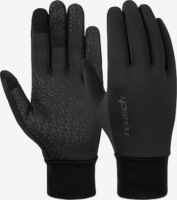 REUSCH Athletic Gloves 'Asthon' in Black: front