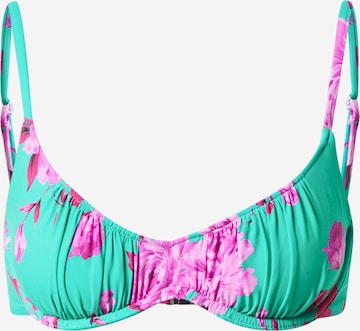 Seafolly Bikini Top 'Sweetheart' in Green: front