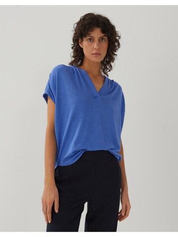 Someday Shirt 'Kelima' in Blauw: voorkant