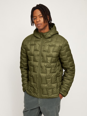 mazine Winter Jacket ' Connely Light Padded Jacket ' in Green: front