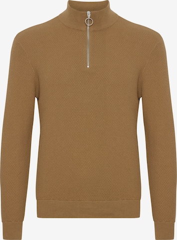 Casual Friday Sweater 'Karlo' in Brown: front