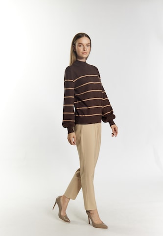 Pull-over DreiMaster Klassik en marron