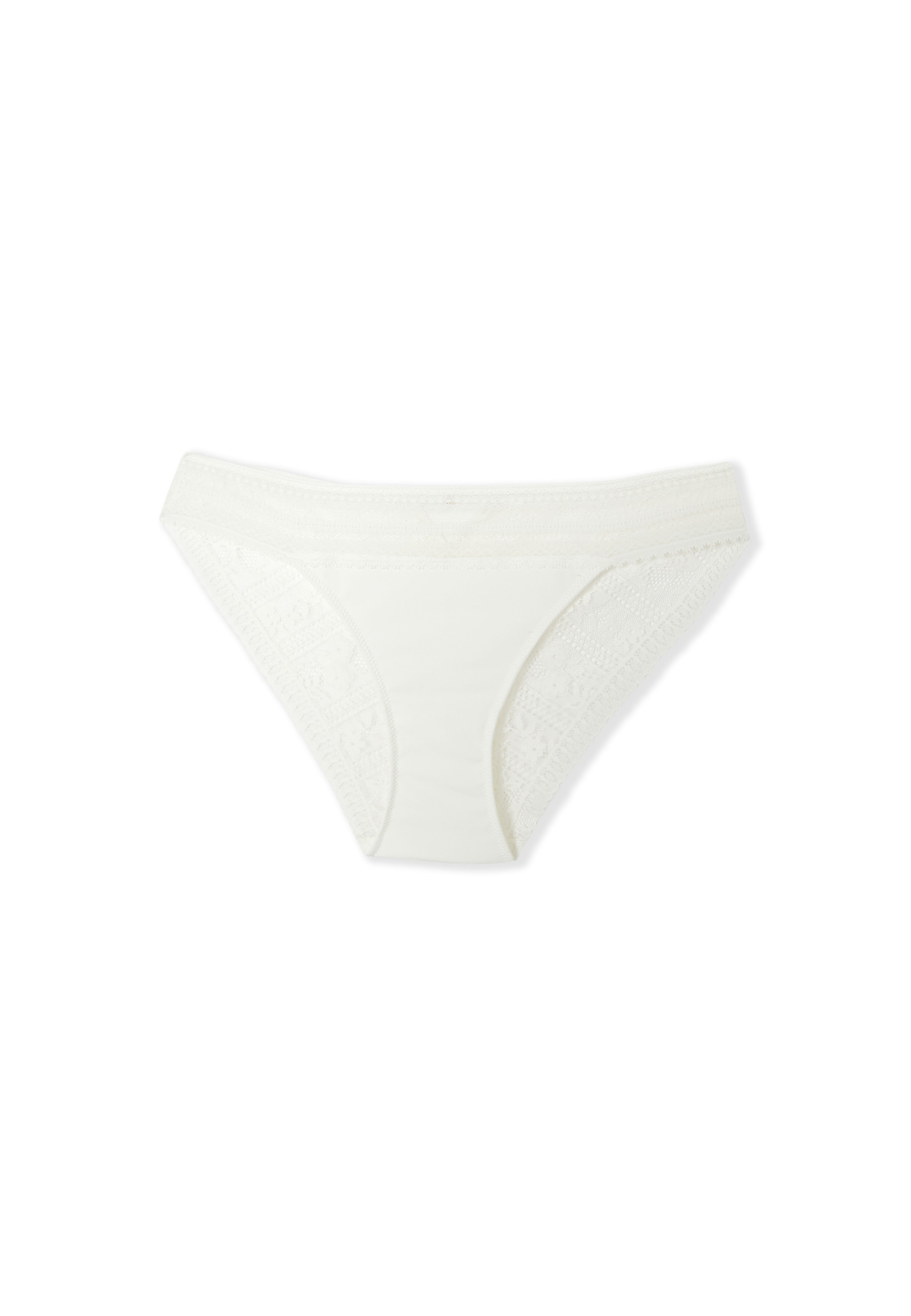 Slip 'Aura' ETAM en blanc : devant