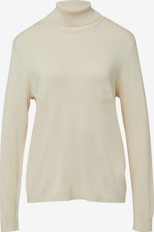 Pull-over COMMA en beige : devant