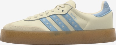 Sportbačiai be auliuko 'SAMBAE' iš ADIDAS ORIGINALS, spalva – šviesiai mėlyna / vilnos balta, Prekių apžvalga