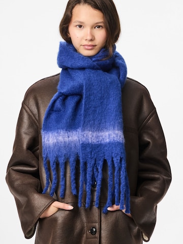 PIECES Sjaal in Blauw: voorkant