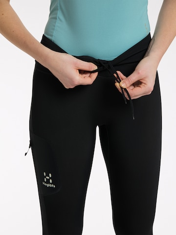 Haglöfs Skinny Sporthose in Schwarz