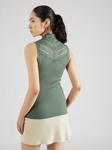 Tops en tricot rosemunde en vert