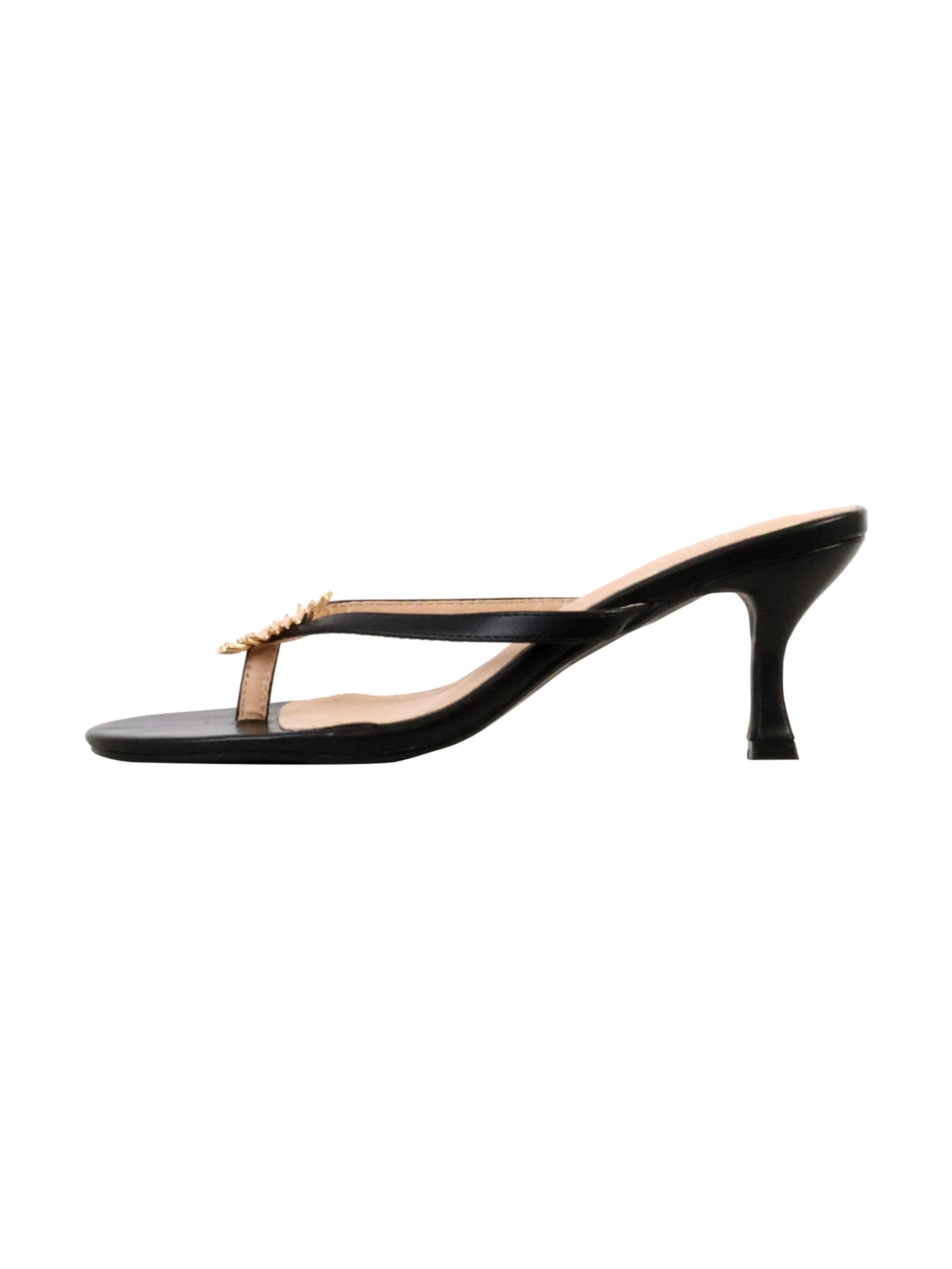 Sandales 'Sandalen mit Absatz' Joia en noir : devant