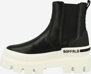 BUFFALO Chelsea Boots 'RAVEN' i sort