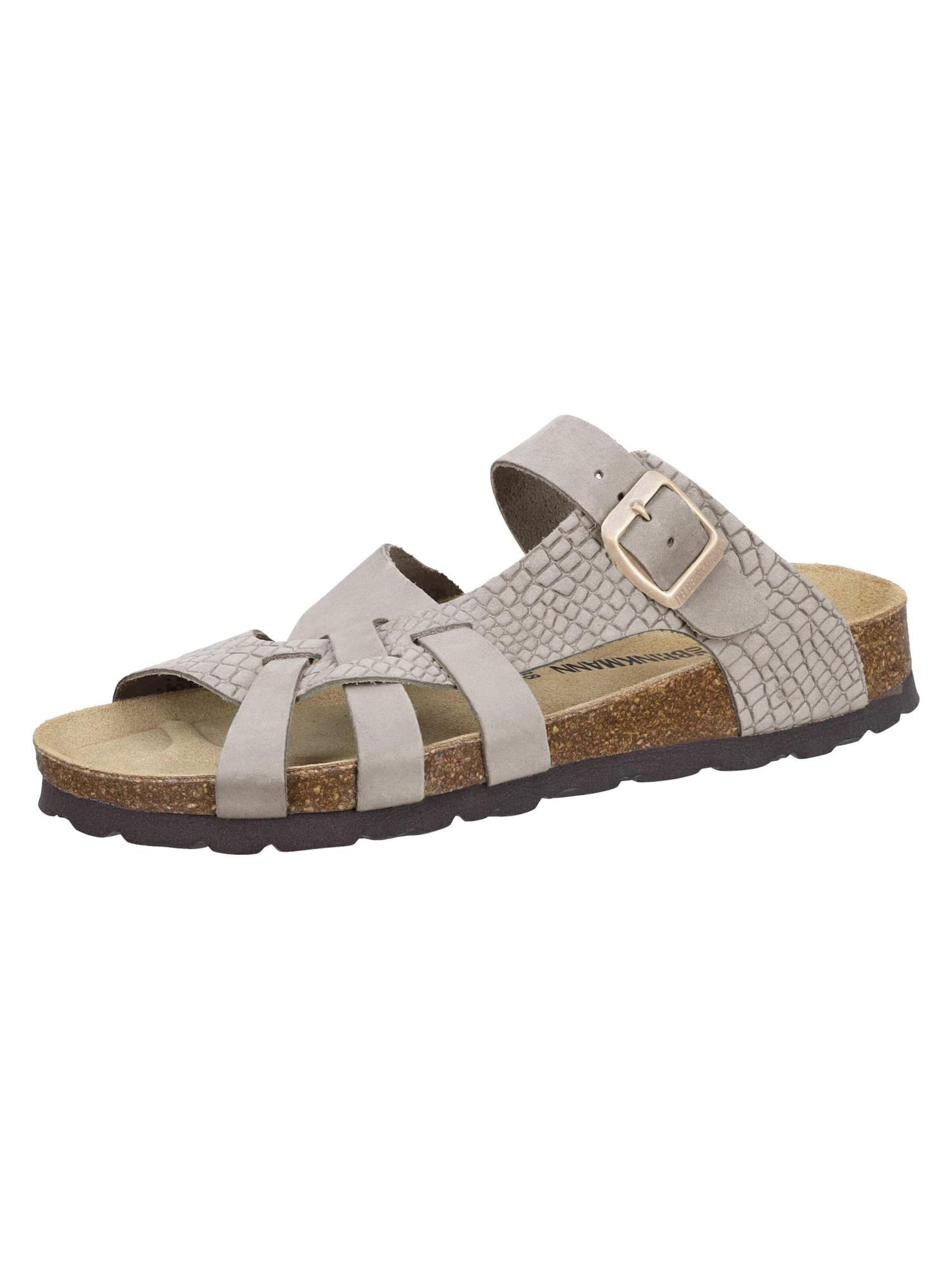 DR. BRINKMANN Mules 'Oliva' in Beige