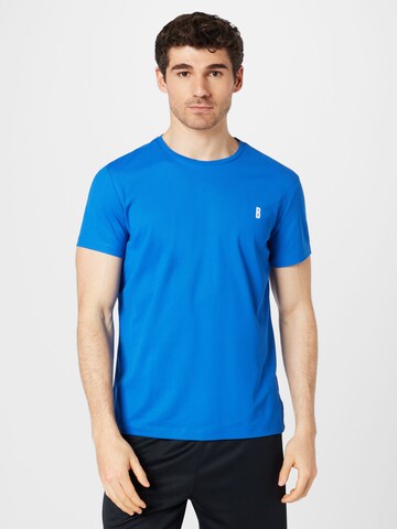 T-Shirt fonctionnel 'ACE' BJÖRN BORG en bleu : devant