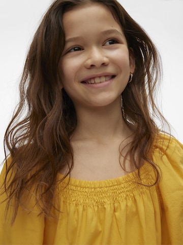 Vero Moda Girl - Vestido 'CHARLOTTE' en amarillo