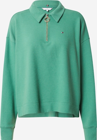 TOMMY HILFIGER - Sweatshirt em verde: frente